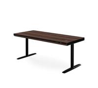 Jan Nowak Escritorio Elevable Eléctrico 160 cm, Escritorio de Pie Regulable | Doble motor, memoria para 2 posiciones, cajón, carga inalámbrica Qi 10 W, modo HSM, bandeja para cables, carga máxima 120 kg