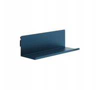 Jan Nowak Joanne Estantería de Pared Barra de Libros Barra de Fotos de Metal 40 cm Azul Oscuro