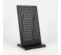 Jan Nowak panel perforado autoportante 66 x 40 x 30 cm metal pegboard inclinado 15° carga 30 kg organizador taller banco trabajo compatible accesorios