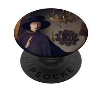 Jan Van Eyck - El Retrato de Arnolfini 2 - Arte para Artistas PopSockets PopGrip Adhesivo