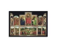 Jan Van Eyck Pintor Works (Dios el Padre), pósteres artísticos para decoración del hogar, arte para colgar en la pared, impresión decorativa para dormitorio, habitación, estética, 20 x 30 cm