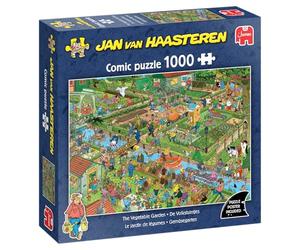 Jan Van Haasteren JVH The Vegetable Garden - Puzzle para Adultos - Cartón 100% Reciclado - 1000 Piezas - Jumbo