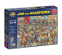 Jan van Haasteren National Championships Puzzling 1000 pcs Puzzle - Rompecabezas (Puzzle rompecabezas, Comics, Niños y adultos, Niño/niña, 12 año(s), Interior)