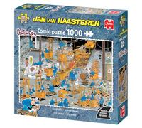 Jan Van Haasteren Oldtimers - JVH - ¡Adelante! - Go Forth! - Puzzle Adulto - Humorístico - Cartón 100% Reciclado - 1000 Piezas - Jumbo