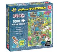 Jan van Haasteren Parcel Panic, Oldtimers - Puzzle para Adultos | Puzzle De 1000 Piezas, Divertido Y Humorístico Para Regalo De Cumpleaños Y Navidad - certificado FSC 68 x 49 cm - Jumbo