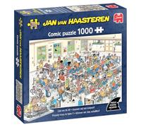 Jan van Haasteren - ¿Podemos Hacerlo? - Rompecabezas de 1000 Piezas para Adultos - Gran Puzzle de 1000 Piezas - Cartón 100 % Reciclado - Entretenido Rompecabezas para Adultos - 68 × 49 cm