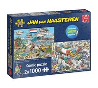 Jan van Haasteren- Puzzle, Color Multicolor#1, 68x49cm (Jumbodiset 20073)