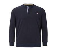 Jan Vanderstorm Sudadera Hombre Viljar 100% Algodón | Sin Cuello, azul oscuro, XXL