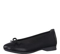 Jana 8-22163-20, Zapatos Tipo Ballet Mujer, Black, 37 EU Ancho