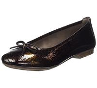 Jana 8-22163-29, Zapatos Tipo Ballet Mujer, Copper Pat STR, 36 EU Ancho