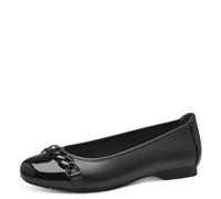 Jana 8-22165-42, Zapatos Tipo Ballet Mujer, Negro, 36 EU