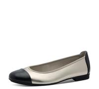 Jana 8-22180-44, Bailarina Mujer, Black Champagn, 39 EU
