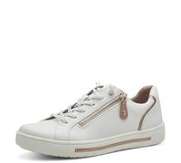 Jana 8-23660-42, Zapatillas Mujer, Blanco, Oro Rosa, 37 EU Ancho