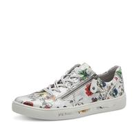 Jana 8-23661-42, Zapatillas Mujer, Blanco-Flor, 36 EU