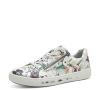 Jana 8-23661-42, Zapatillas Mujer, Blanco-Flor, 37 EU