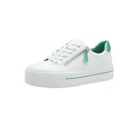 Jana 8-23767-43, Zapatillas Mujer, Blanco y Verde, 37 EU