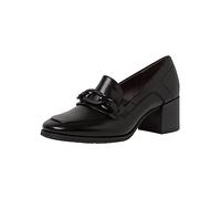 Jana 8-24470-41, Mocasines Mujer, Negro, 38 EU Ancho