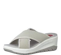 Jana 8-27260-20, Pantuflas Mujer, LT.Grey, 40 EU Ancho