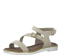 Jana 8-28177-20, Sandalia Mujer, Beige, 42 EU Ancho