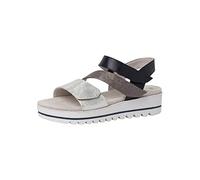 Jana 8-28264-20, Sandalia Mujer, Navy Comb, 37 EU Ancho