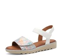Jana 8-28265-42, Sandalias Mujer, Blanco-Flor, 39 EU
