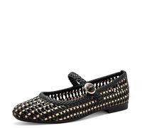 Jana Bailarina para Mujer con Correa Vegana, Black Nature, 41 EU