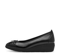 Jana Ballerina 8-22162-43 - Zapatos Planos de Ballet para Mujer, Black, 6 UK Wide