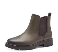 Jana Botas Chelsea de mujer 8-25465-43, verde oliva, 37 EU Ancho