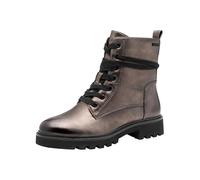 Jana Botas de Encaje para Mujer Flat Tex + Botas Veganas de Media Longitud, Pewter, 41 EU, Gris Peltre, 41 EU