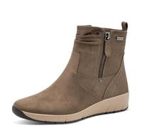 Jana Botas de Mujer Flat Tex + Botas de Moda Vegana, Gris, 39 EU