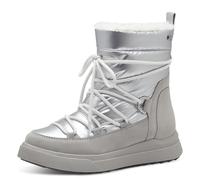 Jana Botas de Nieve de Invierno para Mujer Vegano, Moda, Lt Grey Silver, 41 EU