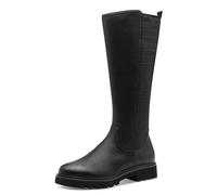 Jana Botas largas planas para mujer, estilo vegano, color negro, talla 37 EU, Negro, 37 EU