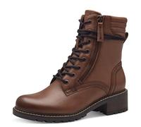 Jana Botas Planas de Encaje para Mujer 8-25267-43, Moda, coñac, 40 EU Ancho