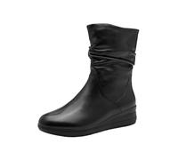 Jana Botas planas para mujer, color negro, talla 39 EU, Negro, 39 EU
