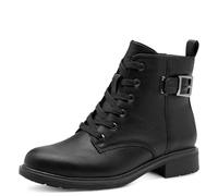 Jana Botas planas veganas de moda para mujer, color negro, talla 40 EU, Negro, 40 EU