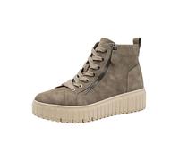 Jana Botas Planas Veganas de Moda para Mujer, Color Topo, Talla 38 EU, Pardo, 38 EU