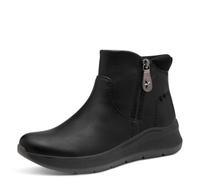 Jana Damen Boot Flat Vegan, Botas de Moda Mujer, Negro, 39 EU