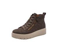 JANA Botines con cordones chocolate 37 EUR