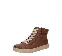 JANA Botines con cordones cognac 36 cognac