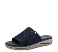 Jana Coshy Mule Flat 8-27264-46, Sandalias Planas Mujer, Azul Marino, 41 EU