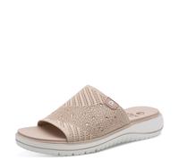 Jana Coshy Mule Flat 8-27264-46, Sandalias Planas Mujer, Gris Claro, 40 EU