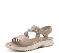 Jana Coshy Sandal Flat 8-28661-46, Sandalias Planas Mujer, Melocotón Taupe, 39 EU