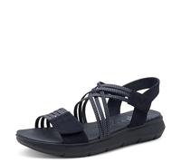 Jana Coshy Sandal Flat 8-28766-42, Sandalias Planas Mujer, Azul Marino, 37 EU