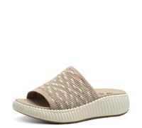 Jana Coshy Sandalias para Mujer con Suela Gruesa cómodas, Color Beige., 36 EU