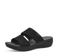 Jana Coshy: Vacaciones para los pies-Un Hallux Optimizado, Mullidas, Impermeables, Veganas Pantolette Black, Sandalias Planas Mujer, Negro, 37 EU