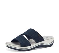 Jana Coshy: Vacaciones para los pies-Un Hallux Optimizado, Multiancha, Impermeable, Vegano Pantolette Navy, Mule Mujer, Azul Marino, 41 EU