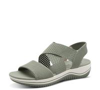 Jana COSHY Wedge/Plat Sand 8-28768-42 Sandalia con tacón, SAGE, 37 EU