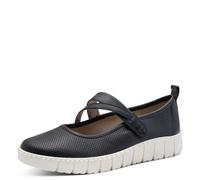 Jana Damen Ballerina Strap 8-24764-46, Zapatos Tipo Ballet Mujer, Azul Marino, 40 EU