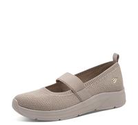 Jana Damen Ballerina Strap Vegan 8-22183-46, Zapatos Tipo Ballet Mujer, Pimienta, 42 EU