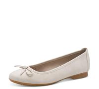 Jana Damen Ballerina Vegan 8-22163-41, Zapatos Tipo Ballet Mujer, Beige Snake, 39 EU
